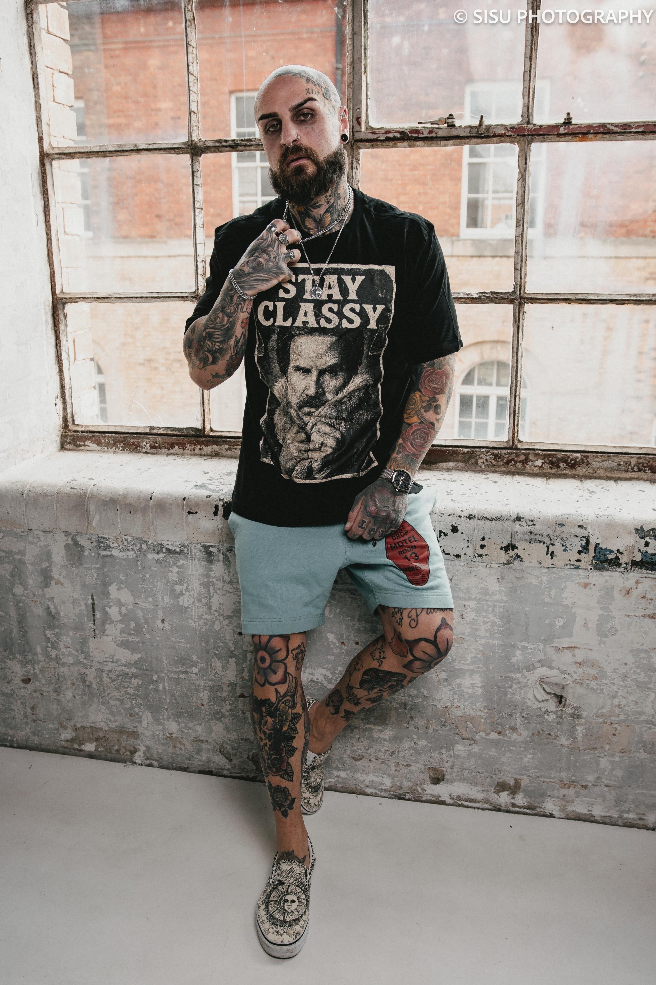Anchorman "Stay Classy" T-Shirt – Vintage Ron Burgundy Graphic Tee