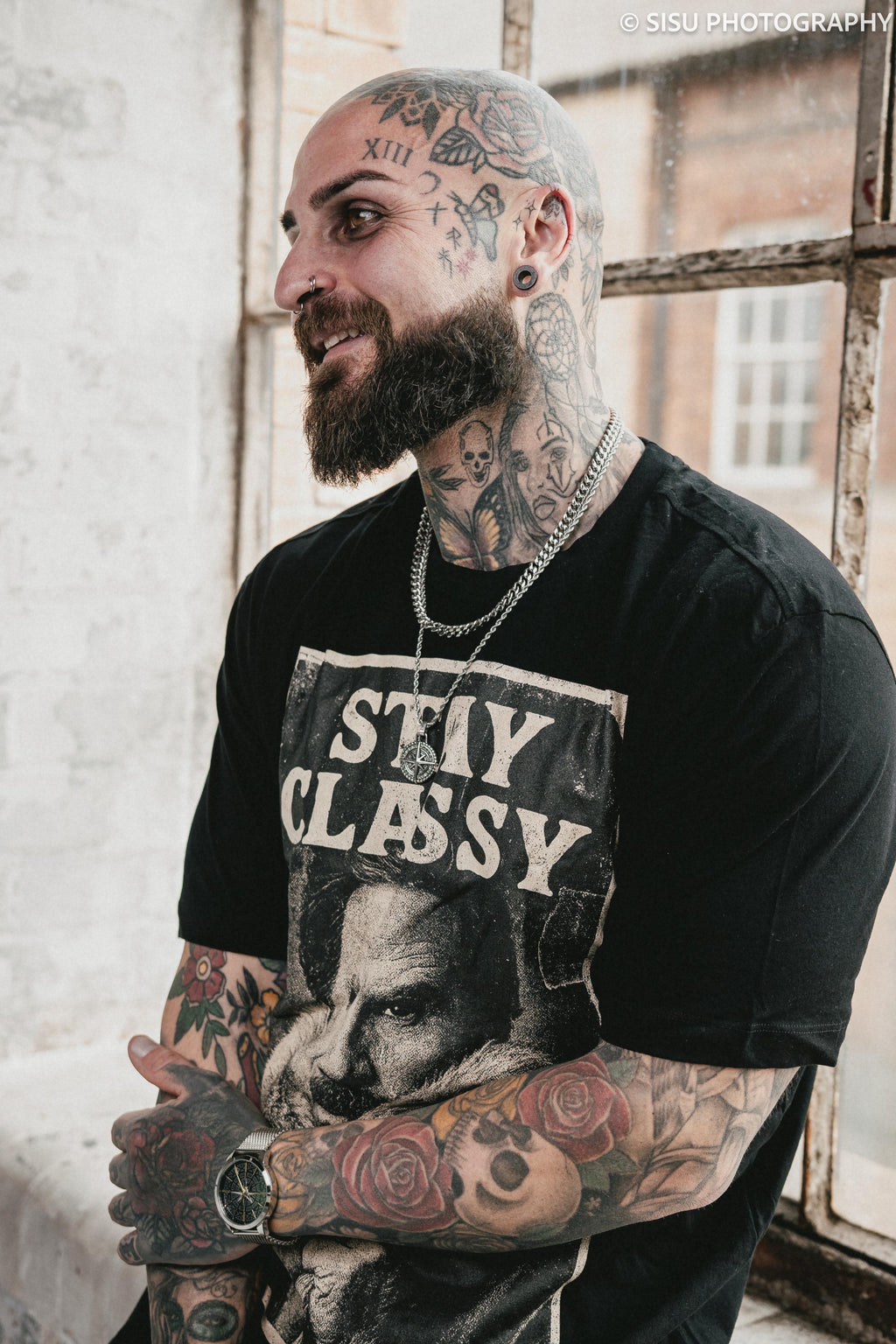 Anchorman "Stay Classy" T-Shirt – Vintage Ron Burgundy Graphic Tee