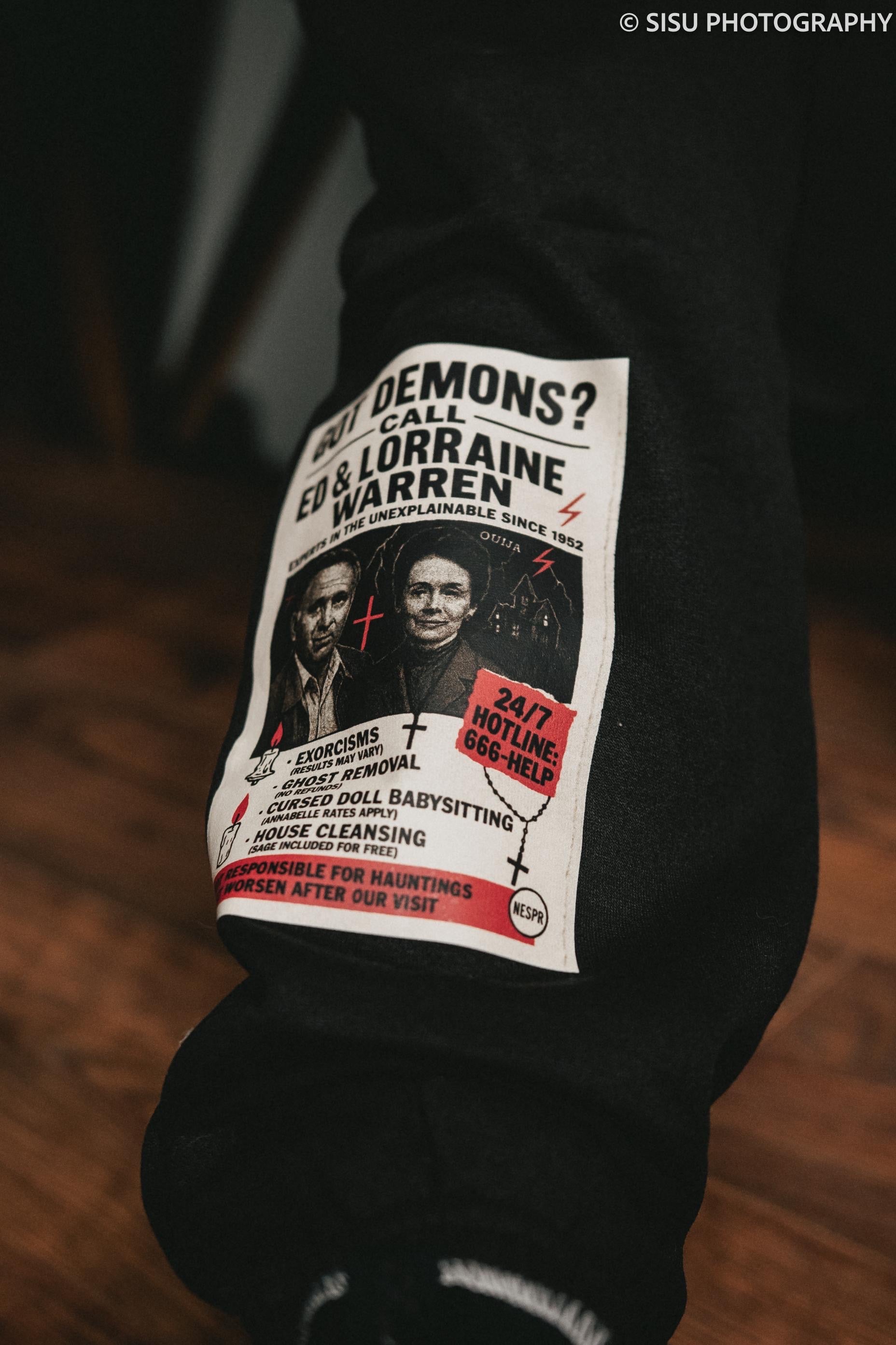 Got Demons? Joggers – Ed & Lorraine Warren Paranormal Sweatpants | Unisex