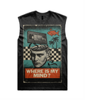 Where Is My Mind Tank Top – Pixies Inspired Graphic Sleeveless Tee – Vintage Retro Music Streetwear