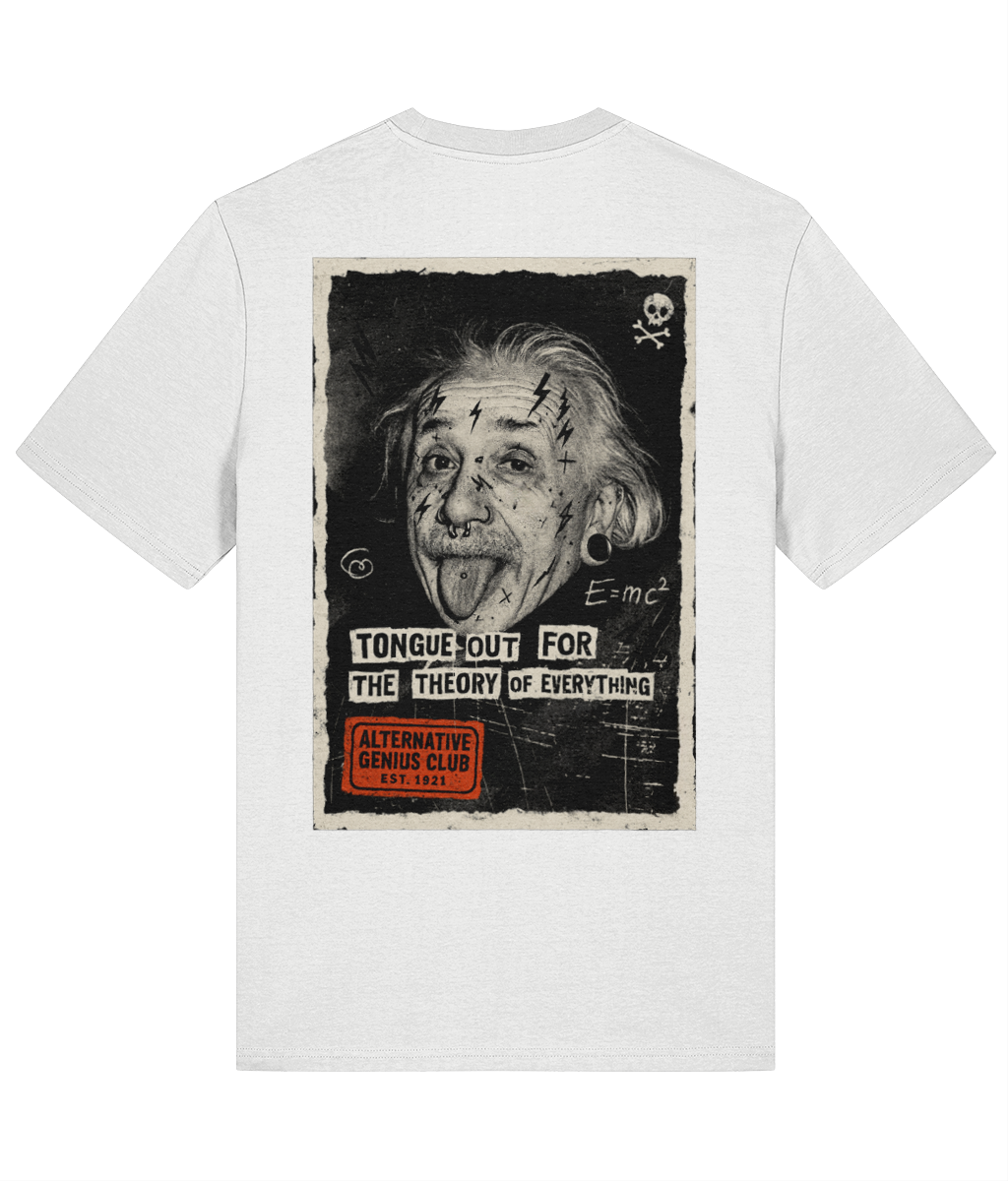 Einstein Tongue Out T-Shirt | Alternative Genius Club | 100% Cotton