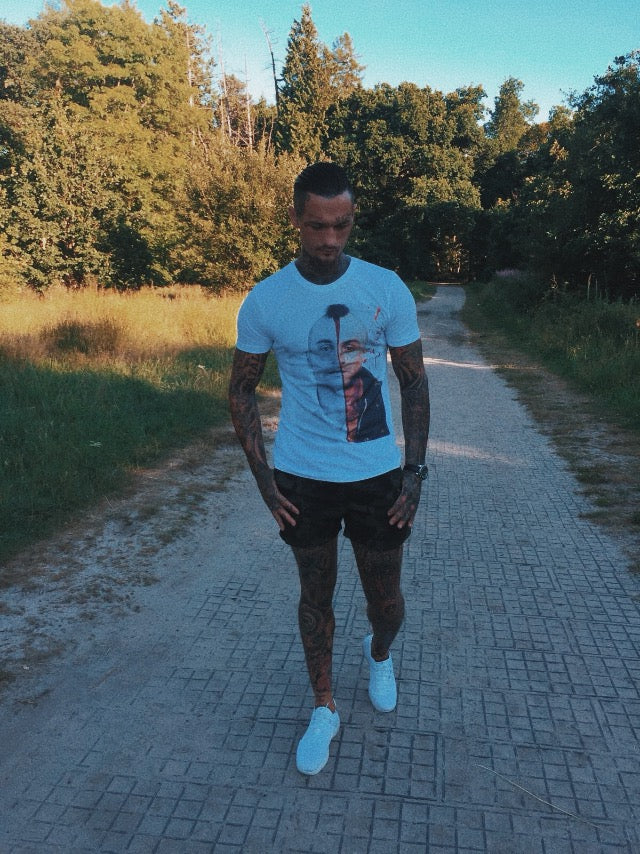 Taxi Driver KiSS Unisex organic cotton t-shirt - Half Travis De Niro 70s