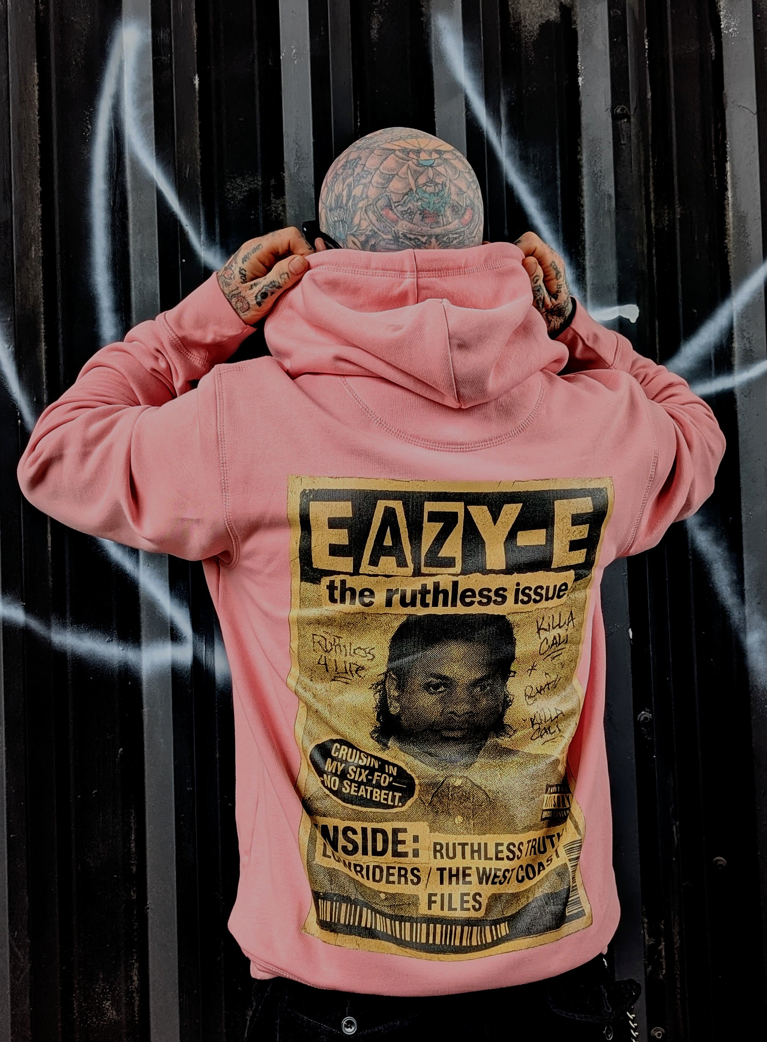 Eazy-E 'Ruthless Issue' Organic Cotton Hoodie