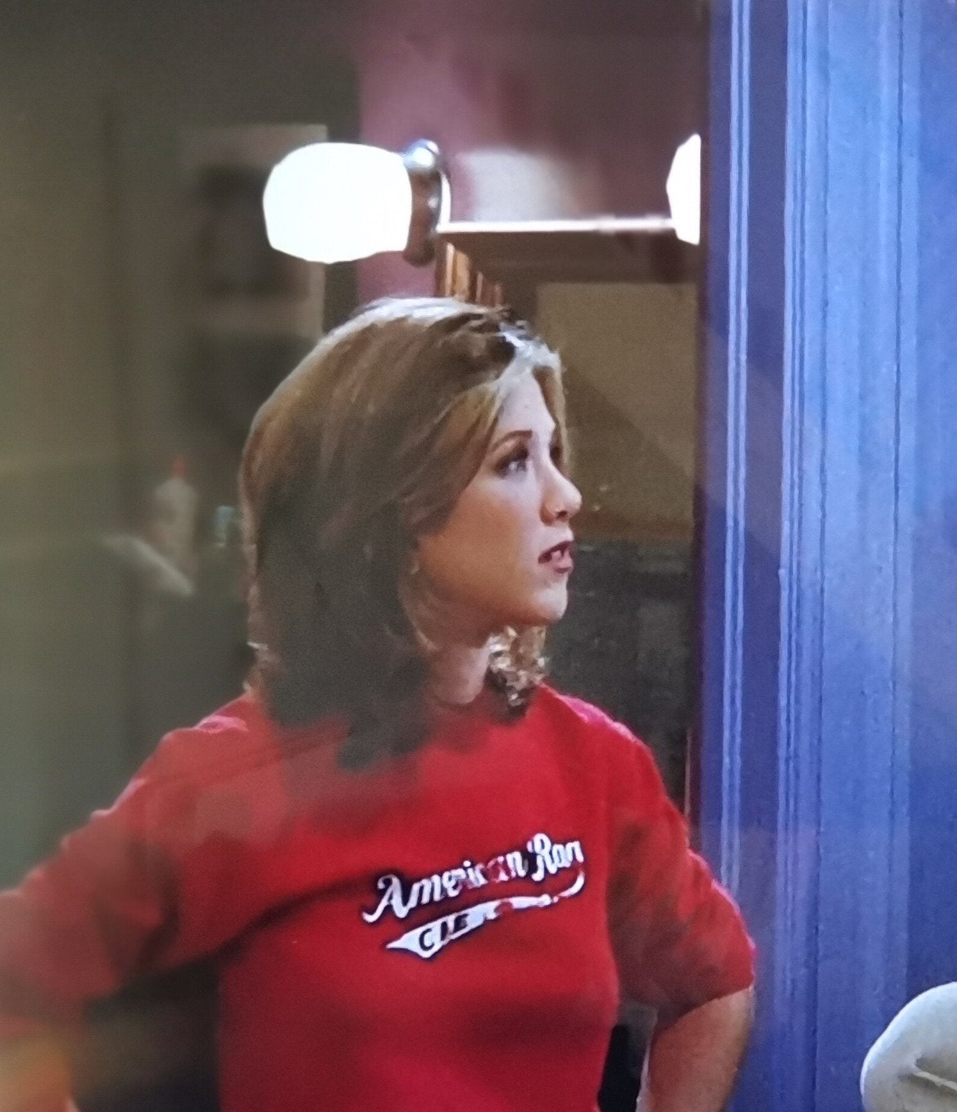 American Rag Rachel Green Red Sweatshirt