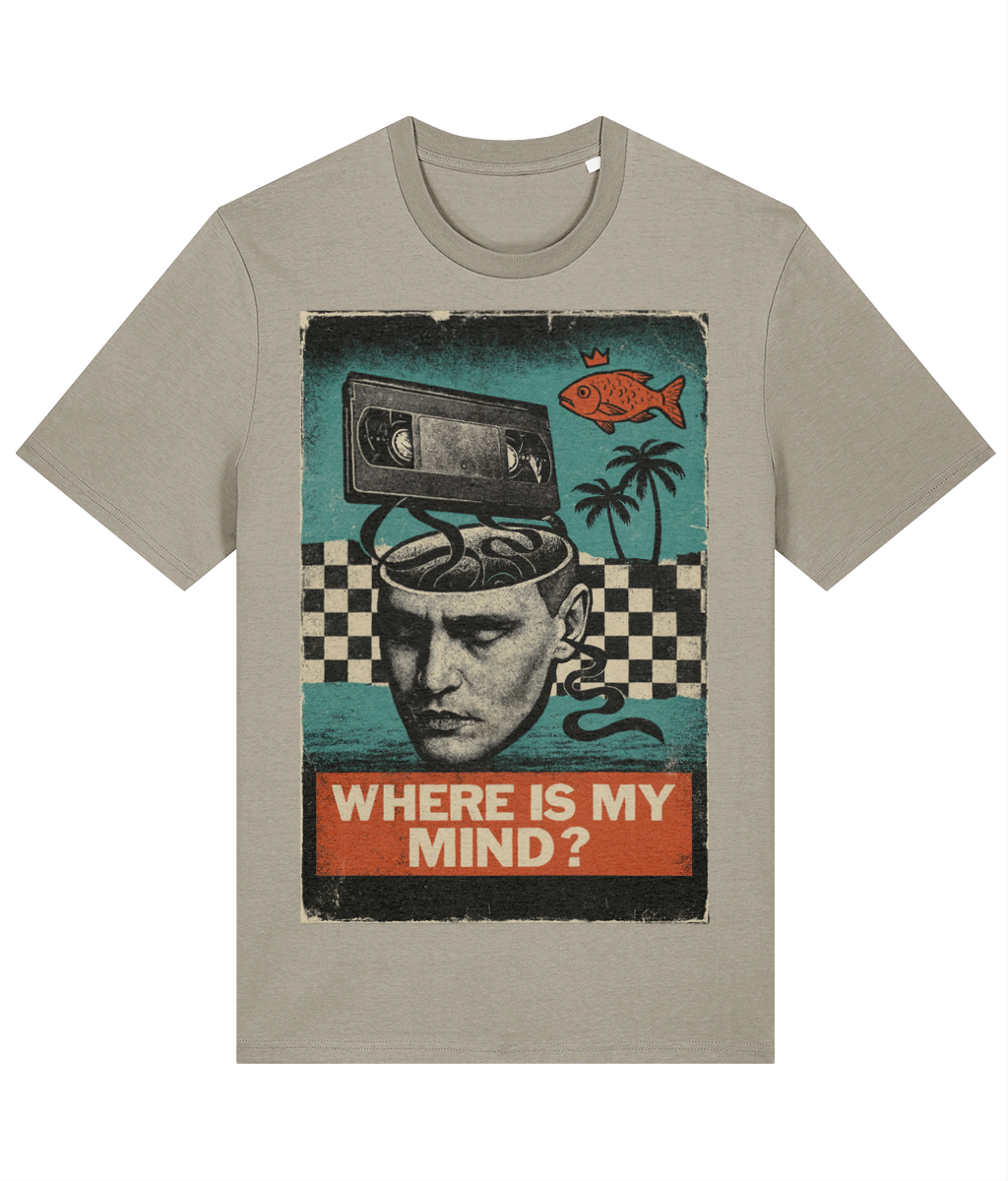 Where Is My Mind? Retro Pixies T-Shirt – VHS Aesthetic Graphic Tee
