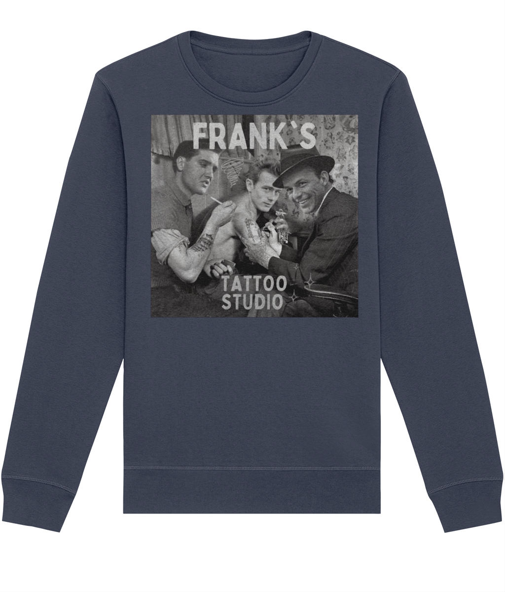 Frank’s Tattoo Studio Sweatshirt – Retro Icons Reimagined