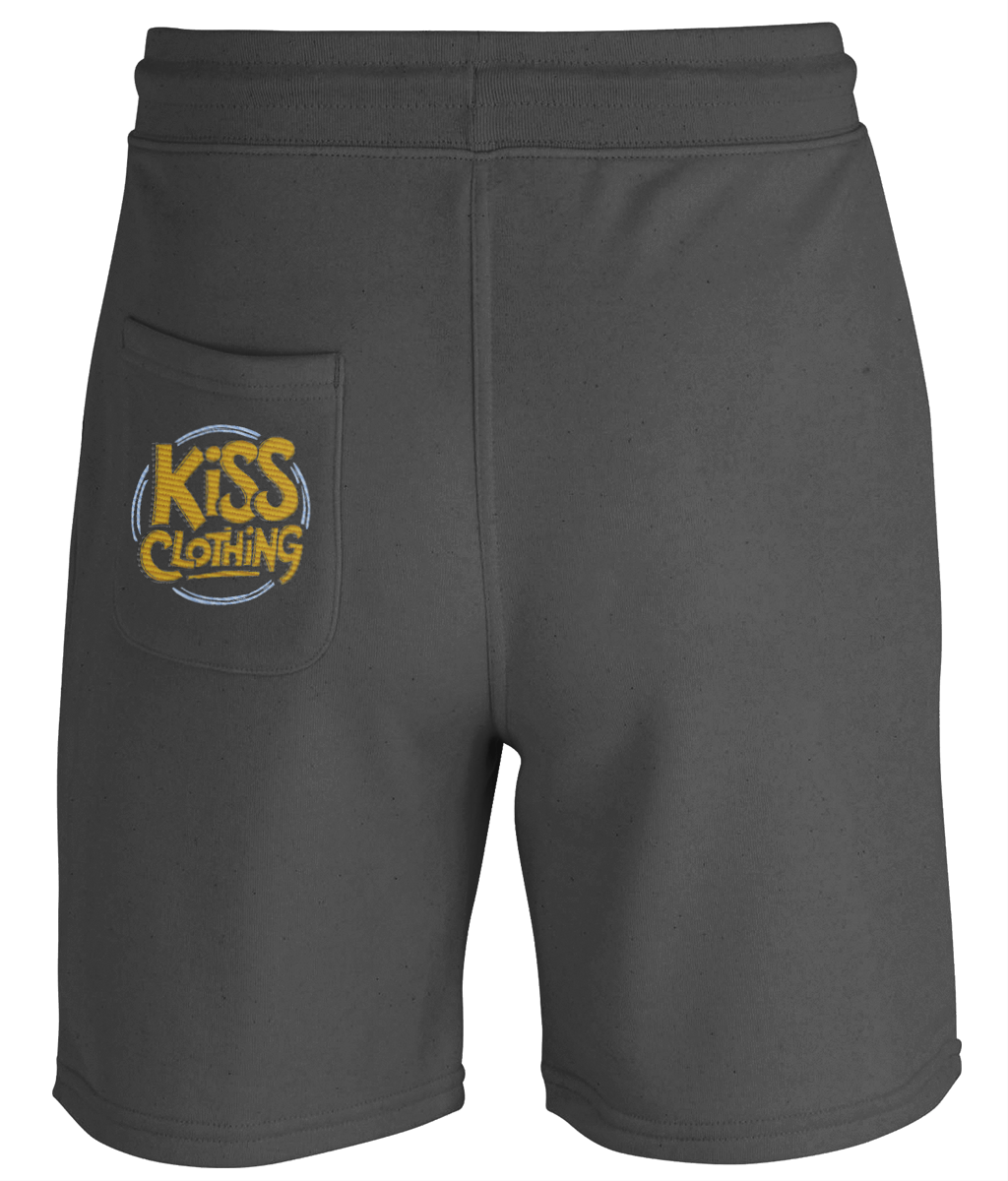 KiSS Embroidered Pocket Unisex Jogger Shorts