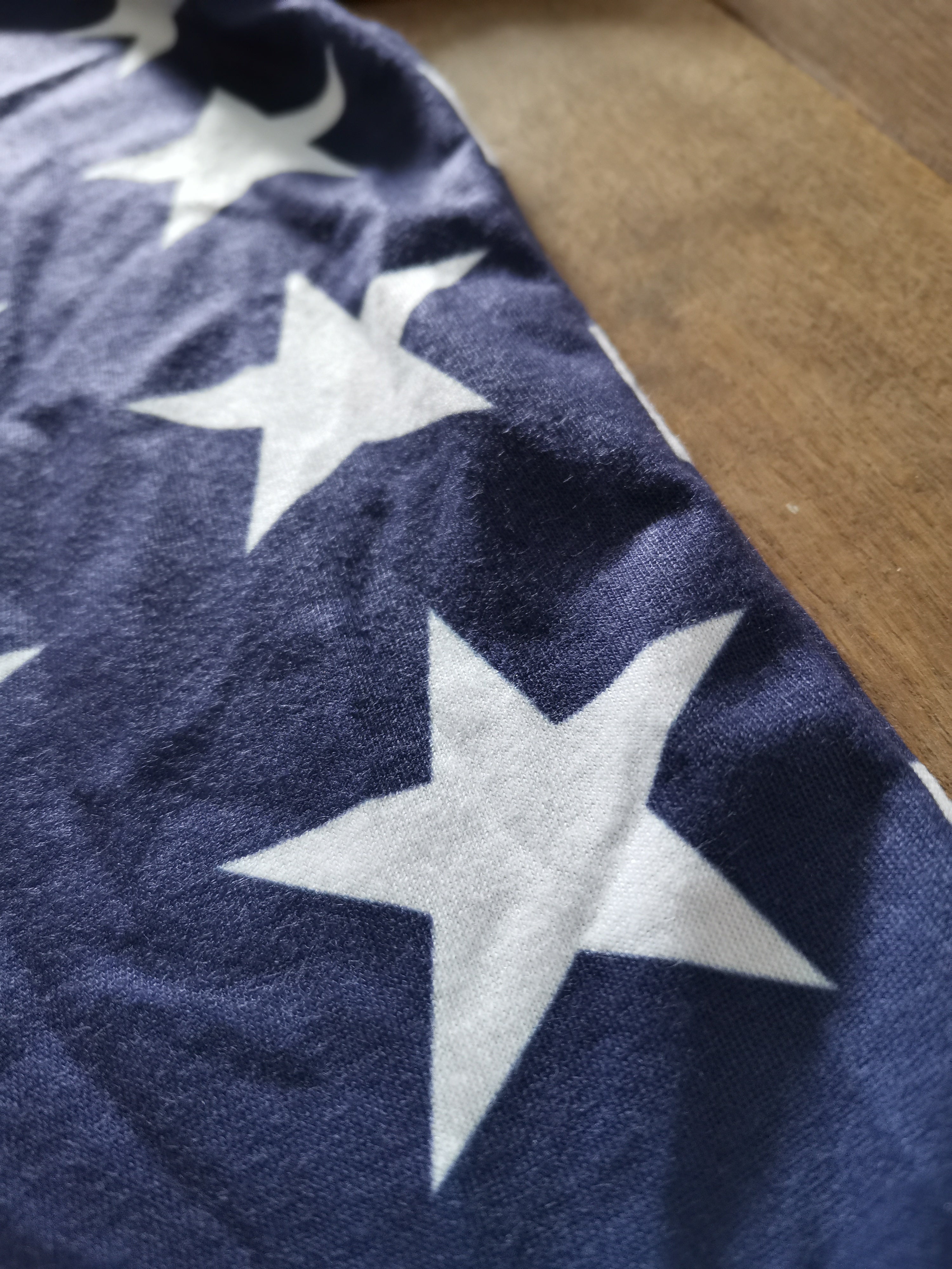 Stars Navy V Neck t-shirt - Fight Club, Brad Pitt cosplay