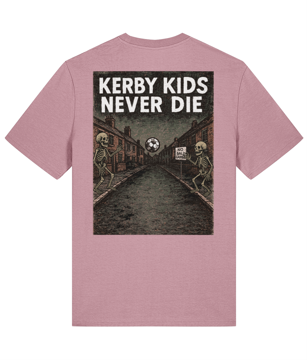 Kerby Kids Never Die – 100% Cotton Nostalgia Tee
