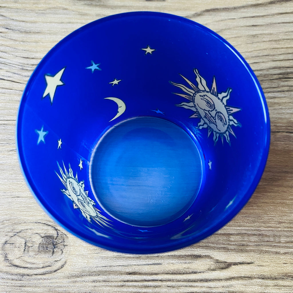 Celestial Sun & Moon Glass - Friends Inspired, 90s