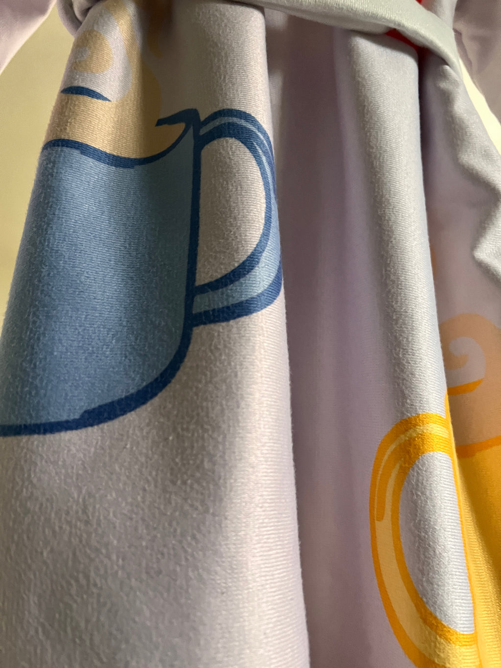 Tyler Durden Inspired Coffee Cups Lilac Dressing Gown