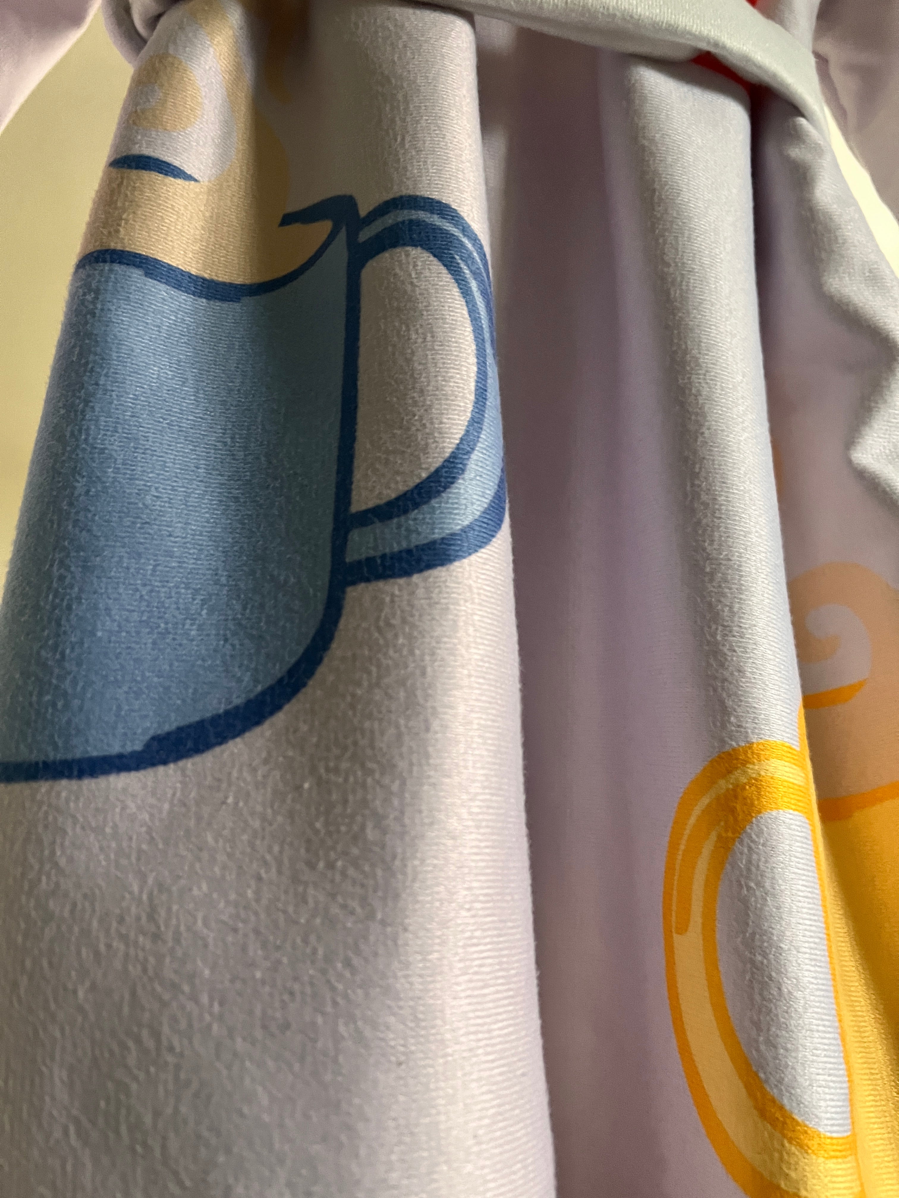 Tyler Durden Inspired Coffee Cups Lilac Dressing Gown