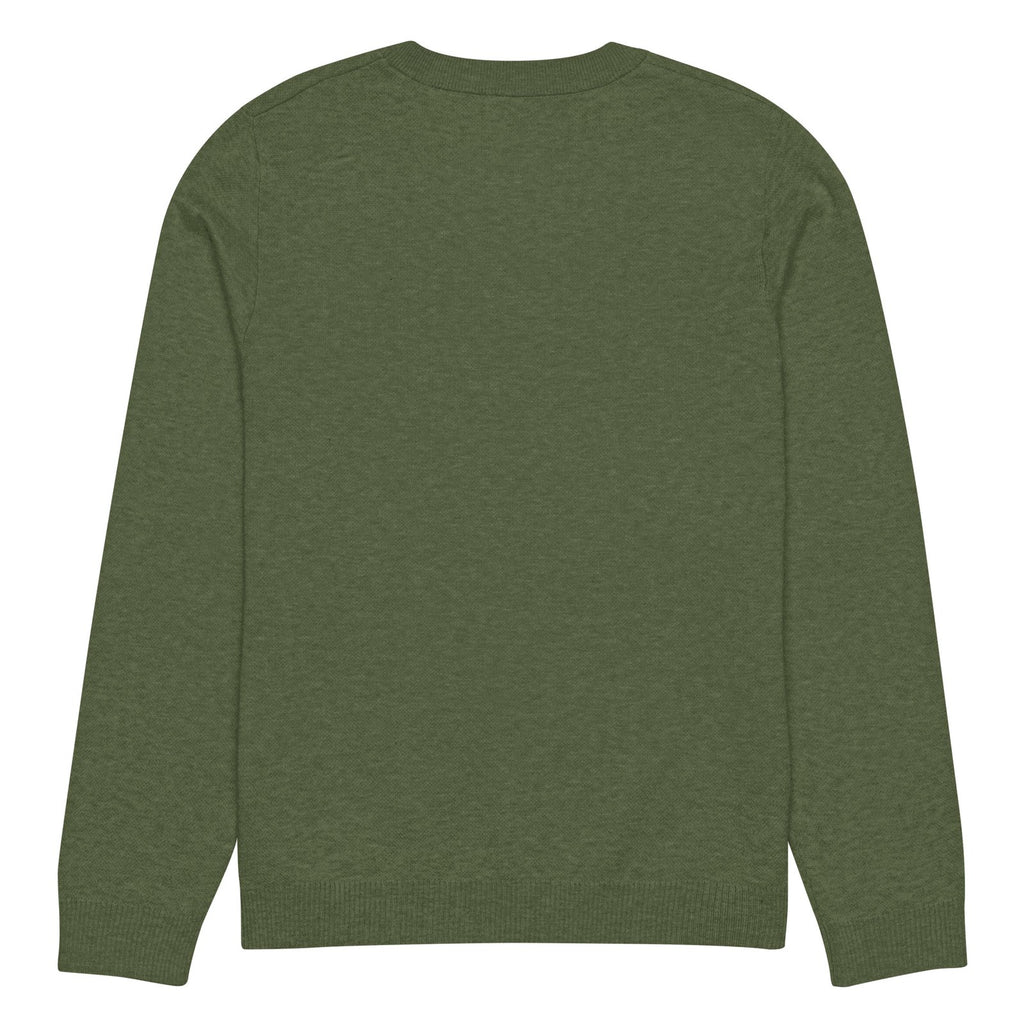 Mustard Cross Knitted Crew Neck Sweater - Phoebe Buffay Friends Inspired