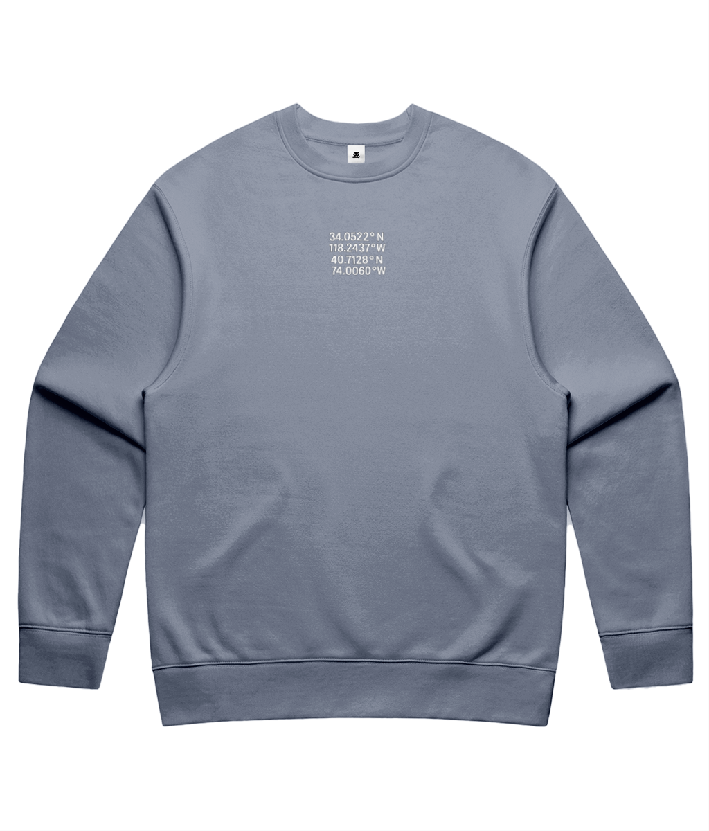 Los York New Angeles Unisex Sweatshirt – Relaxed Fit, Vintage Grit