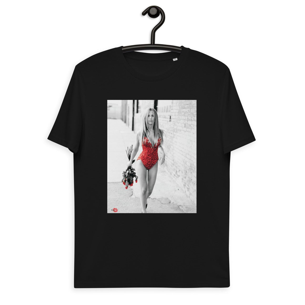 Jennifer Aniston Unisex organic cotton t-shirt - Red 90s 00s Friends