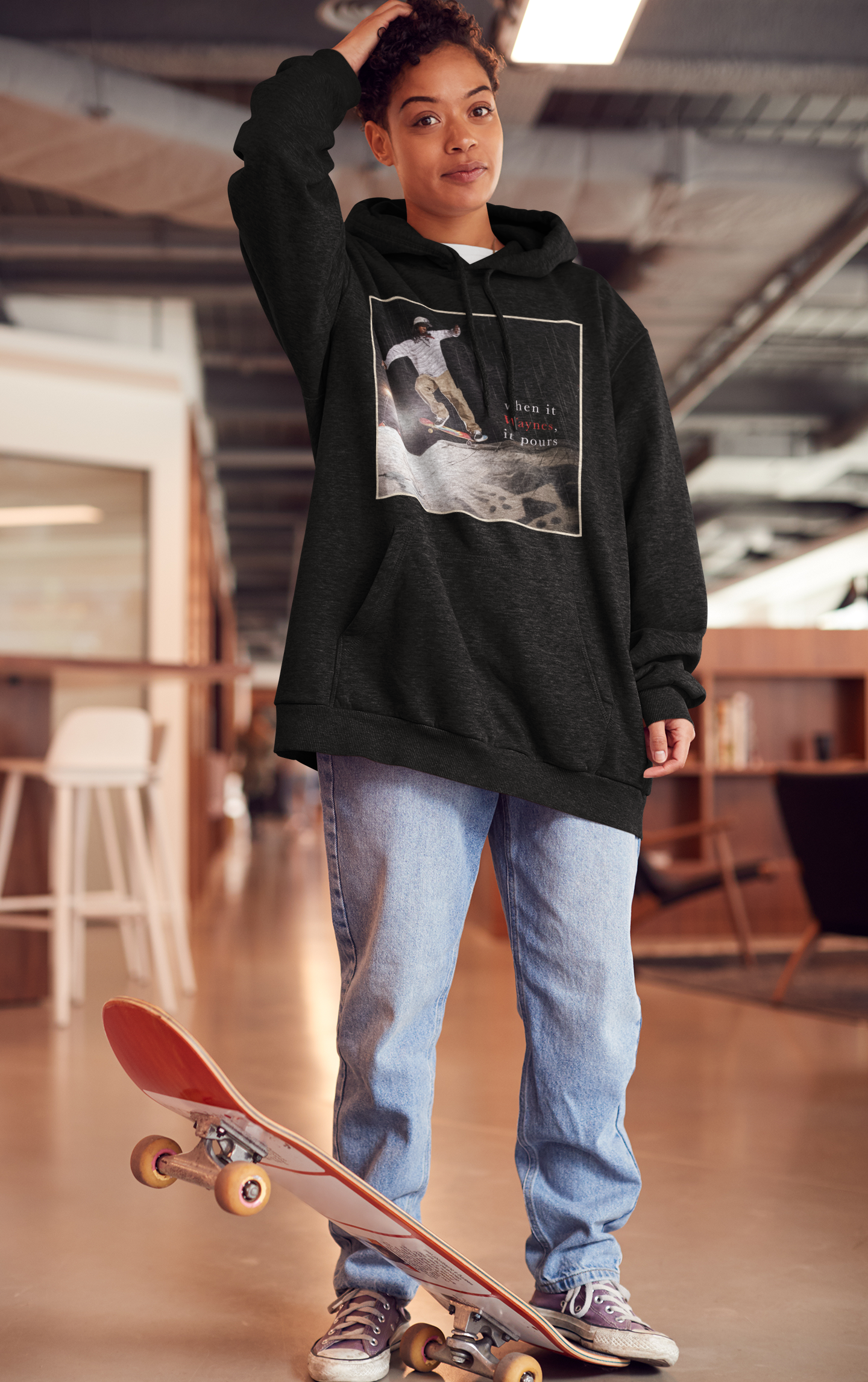 Lil Wayne “When It Wayne’s, It Pours” Hoodie | 100% Cotton Streetwear Pullover