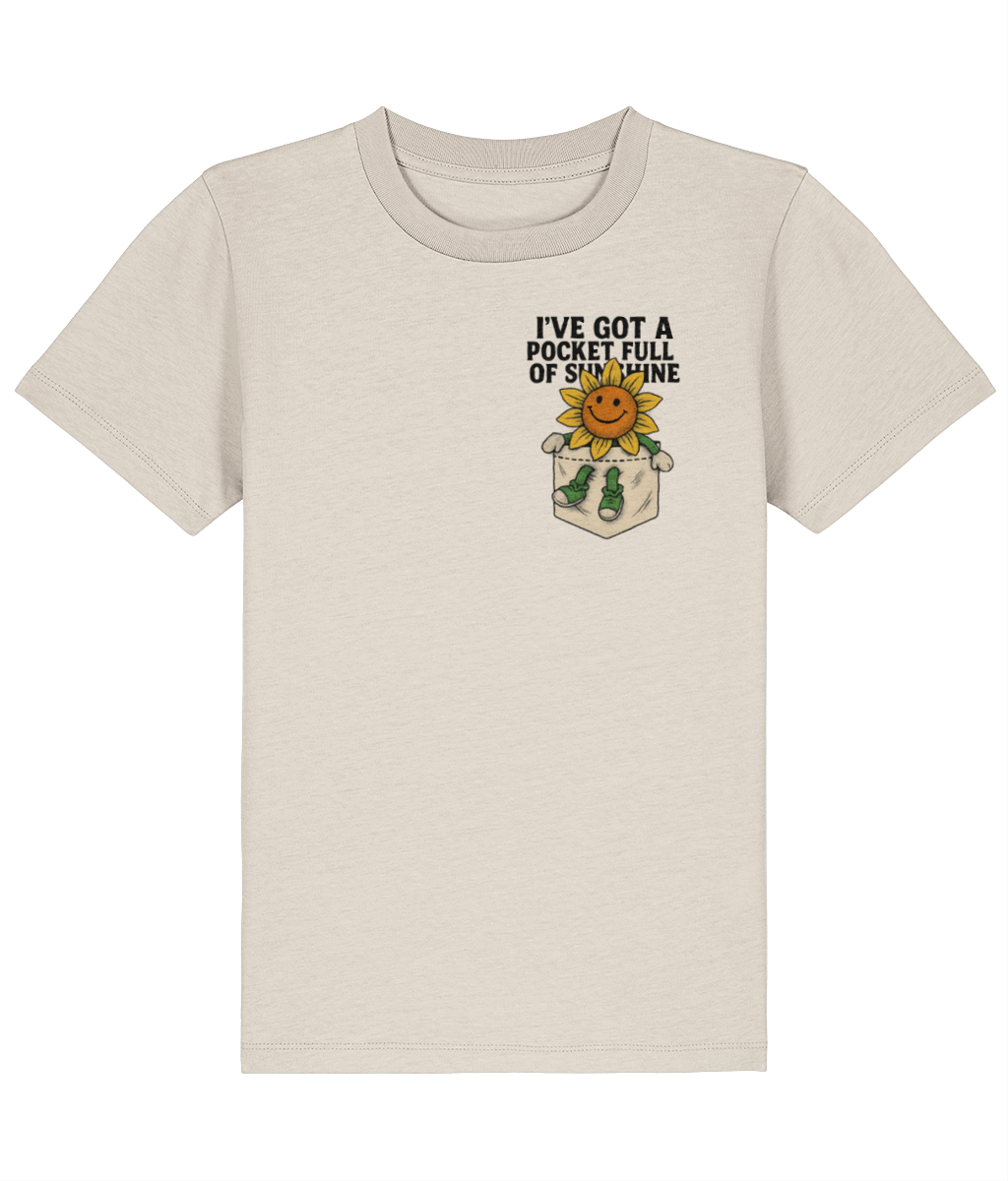 Pocket Full of Sunshine Kids T-Shirt – Fun, Happy & Super Comfy
