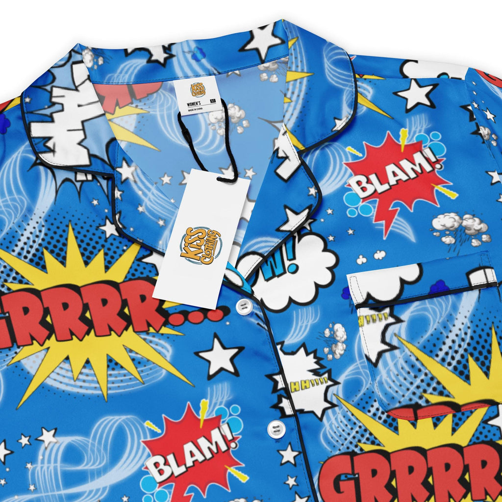 Killing Eve Villanelle Inspired Pyjamas – Silky Satin Luxury Loungewear