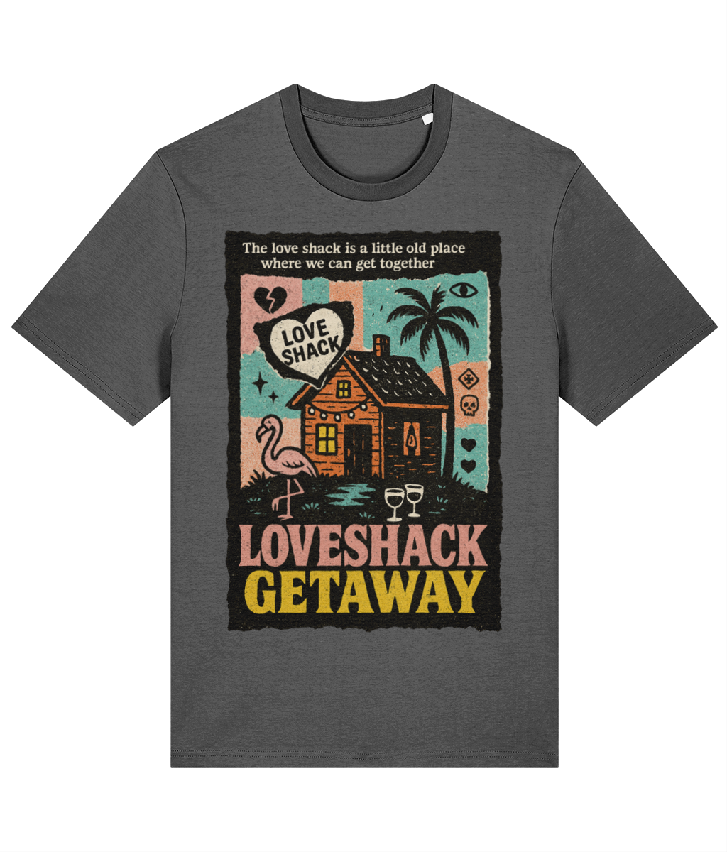 Loveshack Getaway Unisex organic cotton t-shirt - Summer