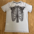 Kids Skeleton Ribcage T-Shirt – Skull & Bones Graphic