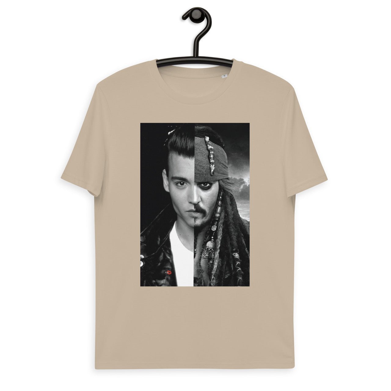 Depp Unisex organic cotton t-shirt - Jack Sparrow Cry Baby