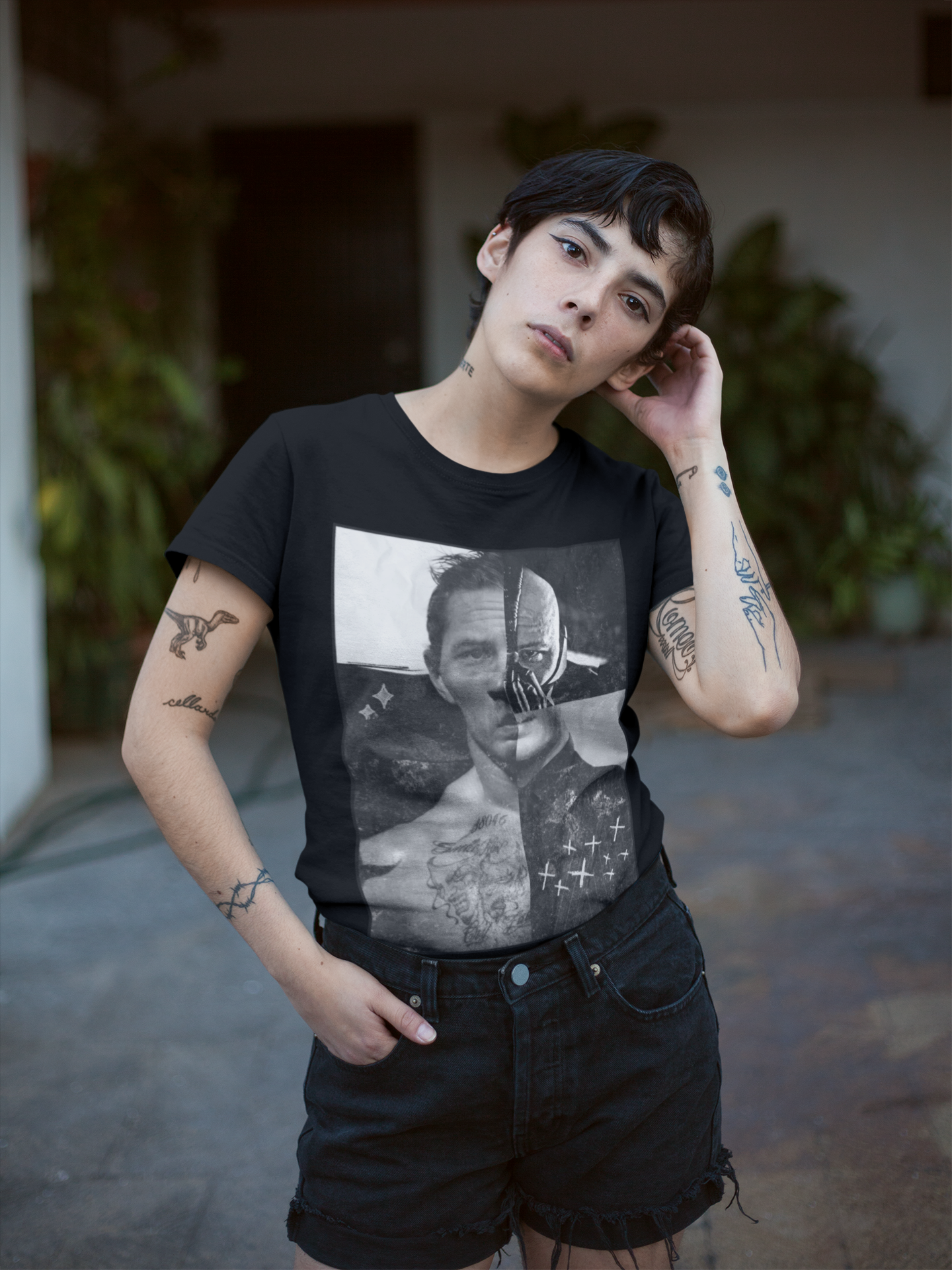 Tom Hardy Mashup Adult T-Shirt – 100% Cotton