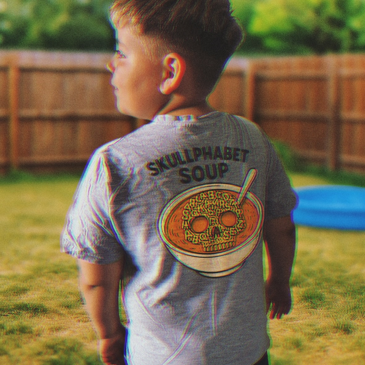 Skullphabet Soup Organic Cotton Kids T-Shirt