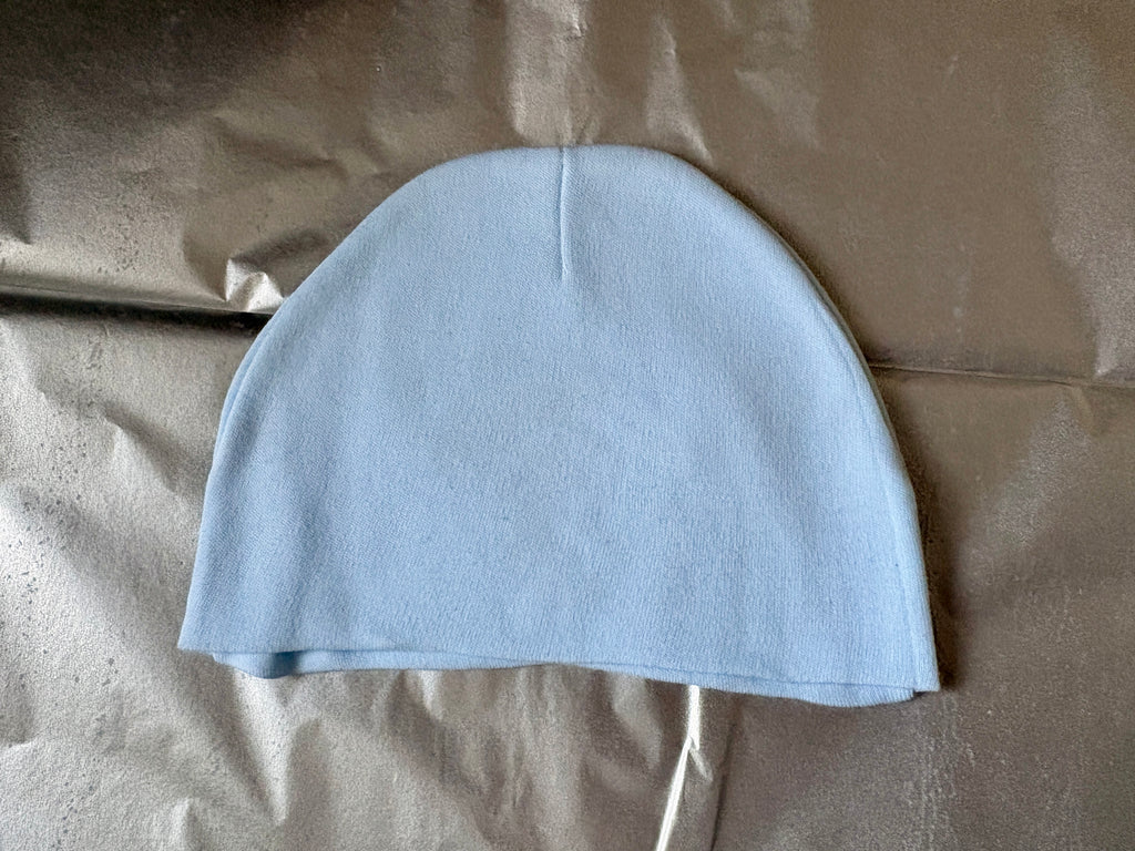 Sons of Anarchy Inspired Baby Beanie | Abel Style Baby Blue Cotton Hat