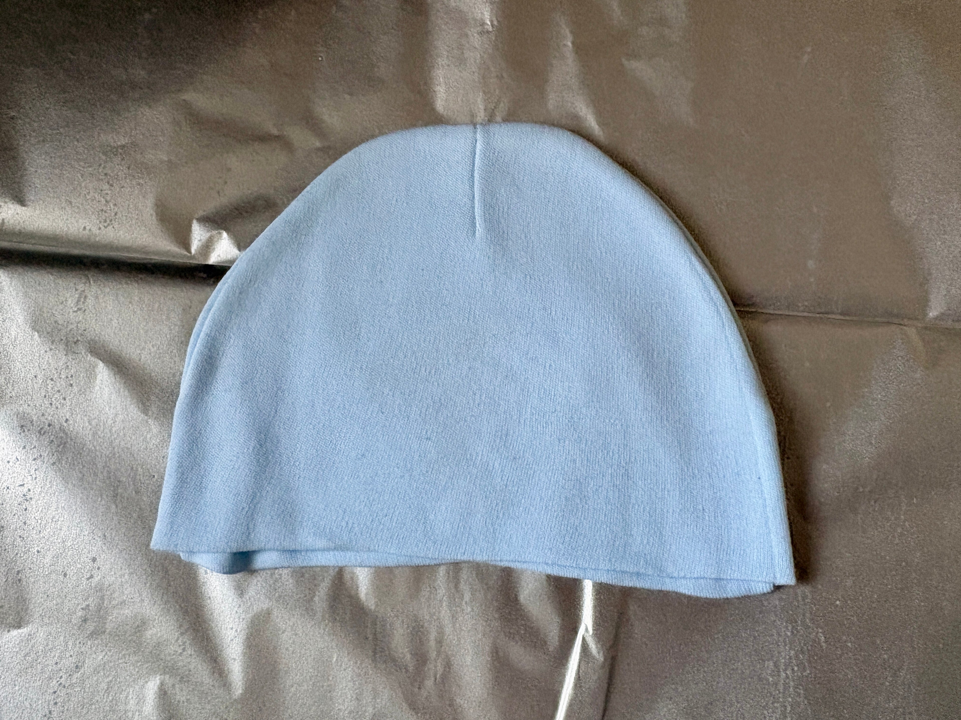 Sons of Anarchy Inspired Baby Beanie | Abel Style Baby Blue Cotton Hat