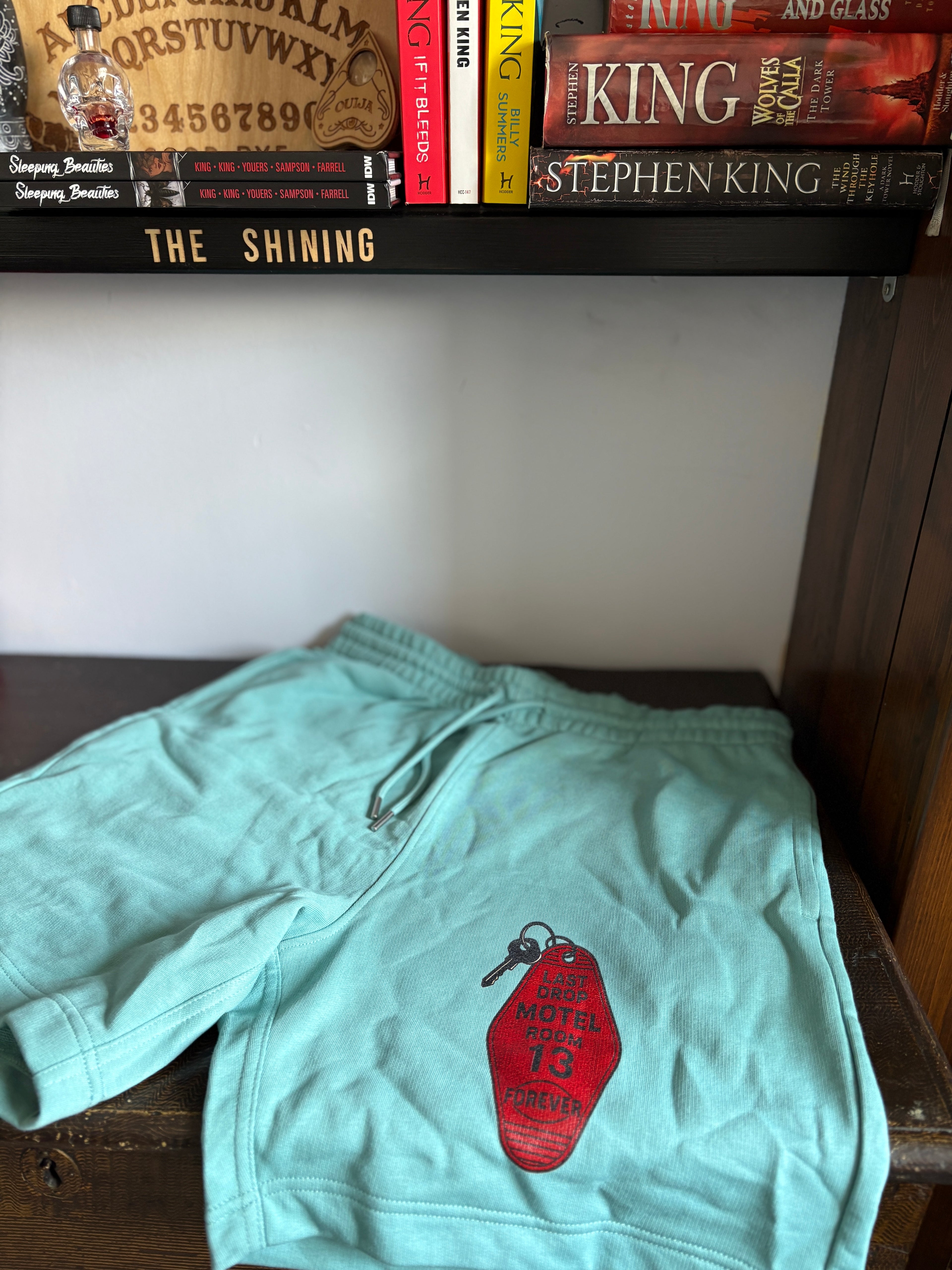 Room 13 Motel KiSS Embroidered Pocket Unisex Jogger Shorts