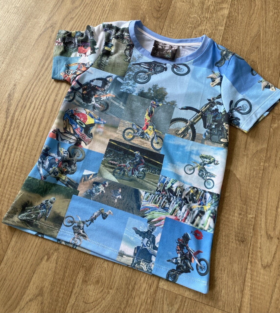 MotoX Kids Biker T-Shirt - Motocross Bikes