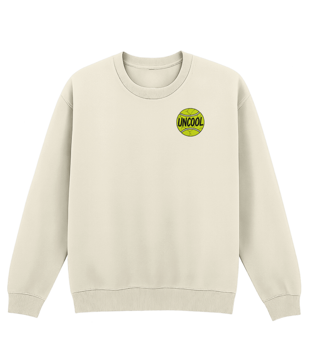 Tennis Courts Sweatshirt | Lorde-Inspired Retro Skeleton Graphic | Uncool