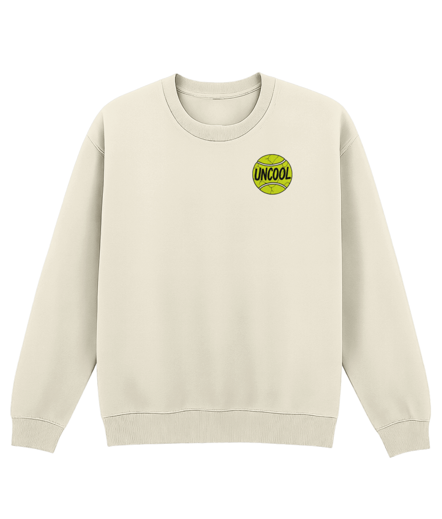 Tennis Courts Sweatshirt | Lorde-Inspired Retro Skeleton Graphic | Uncool