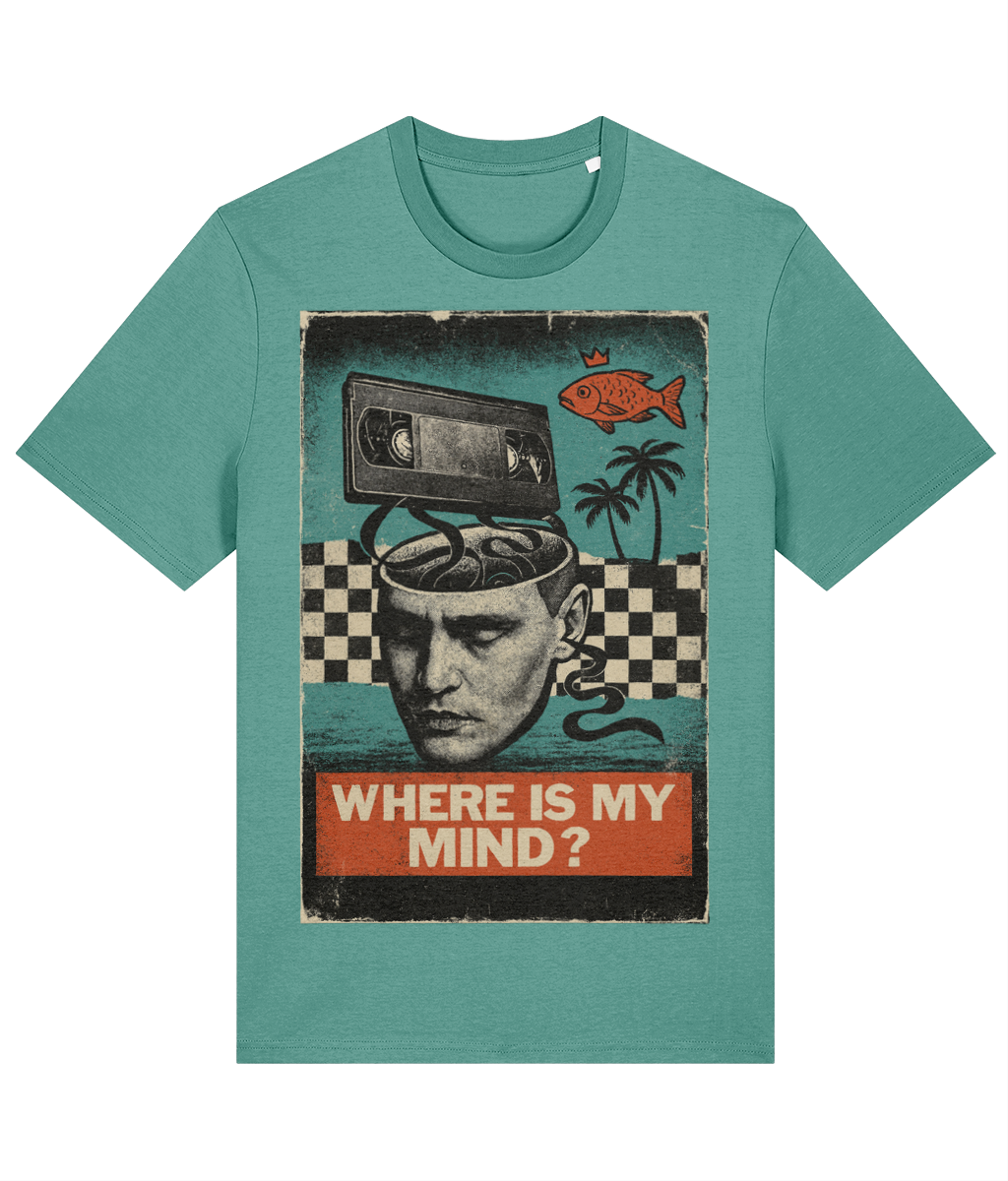 Where Is My Mind? Retro Pixies T-Shirt – VHS Aesthetic Graphic Tee