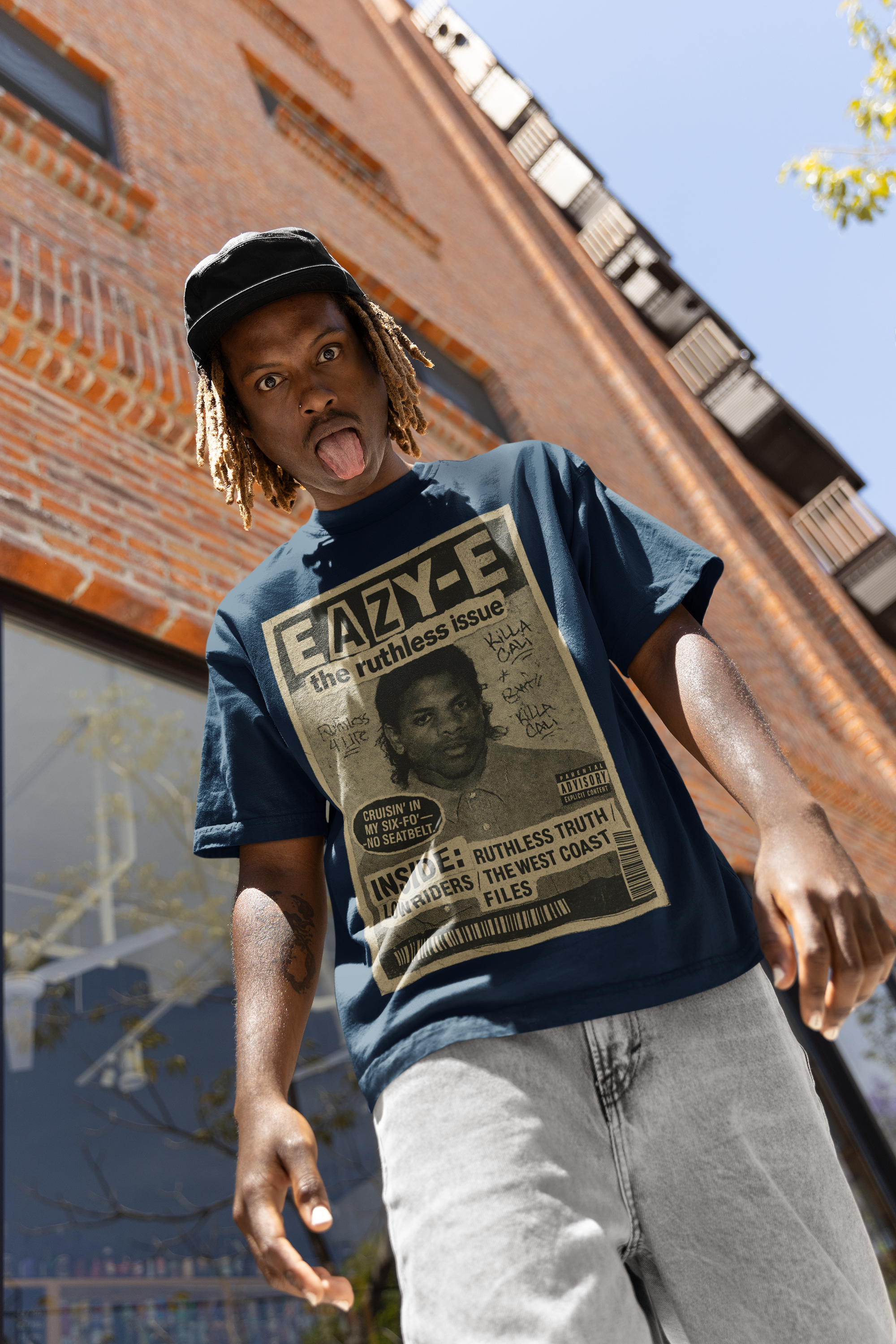 Eazy-E ‘The Ruthless Issue’ T-Shirt – 100% Cotton