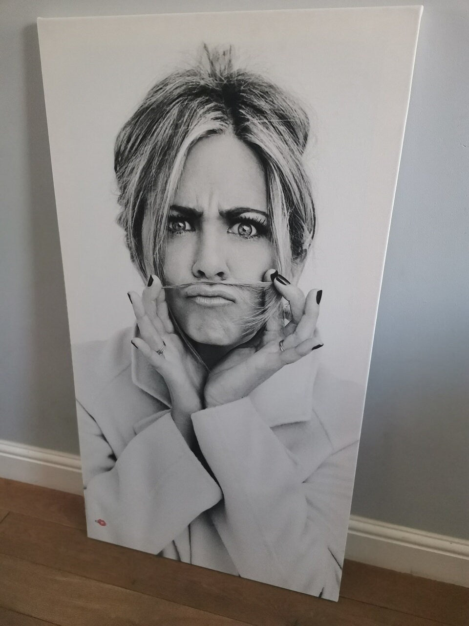 Jennifer Aniston Large Canvas Art - Friends