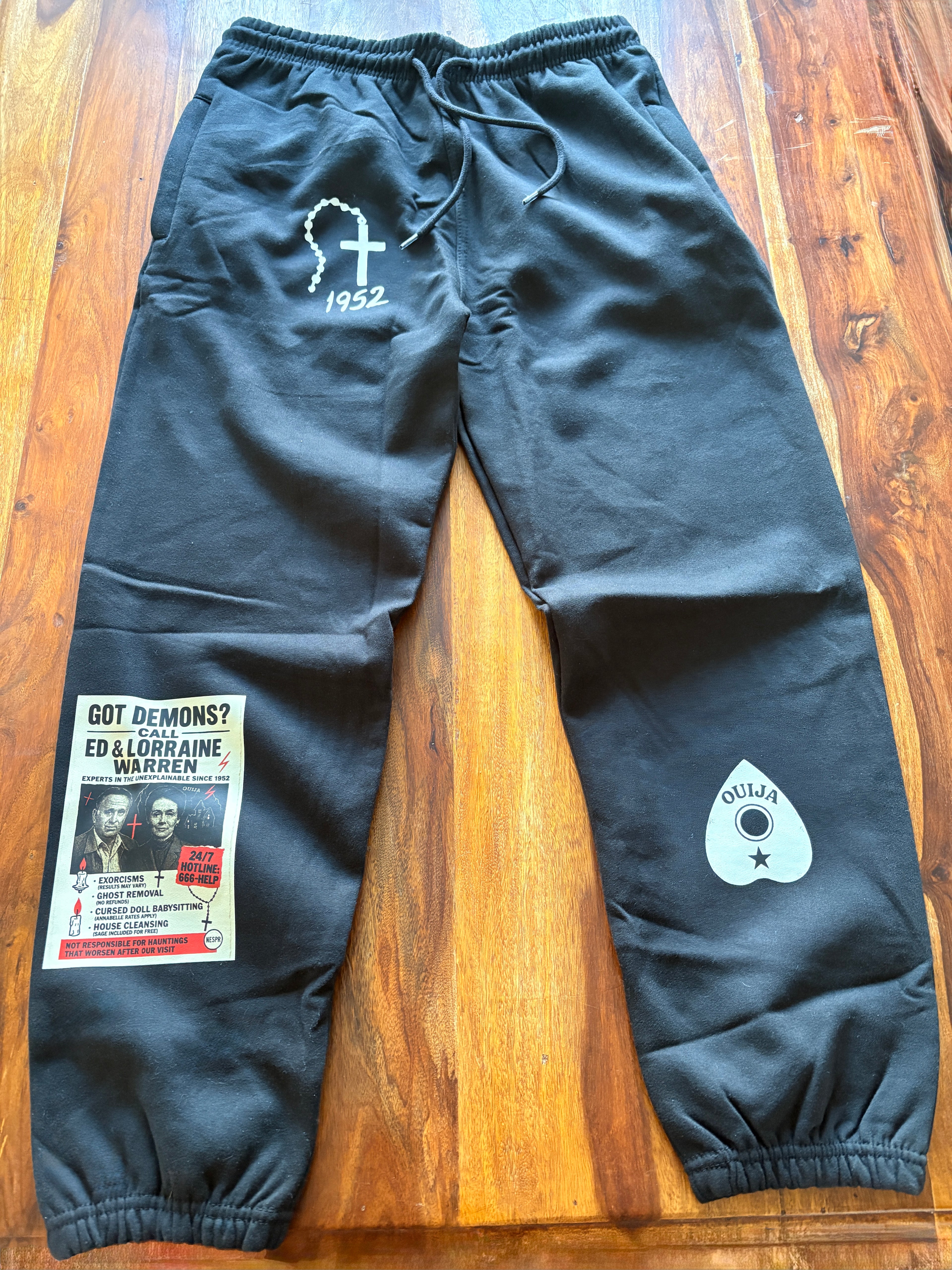 Got Demons? Joggers – Ed & Lorraine Warren Paranormal Sweatpants | Unisex