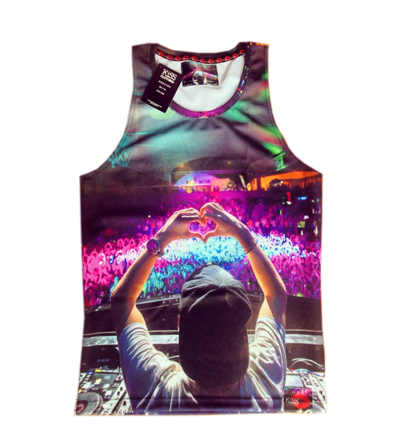 Avicii DJ All Over Printed Vest - Dance Music, Festival Tim Bergling
