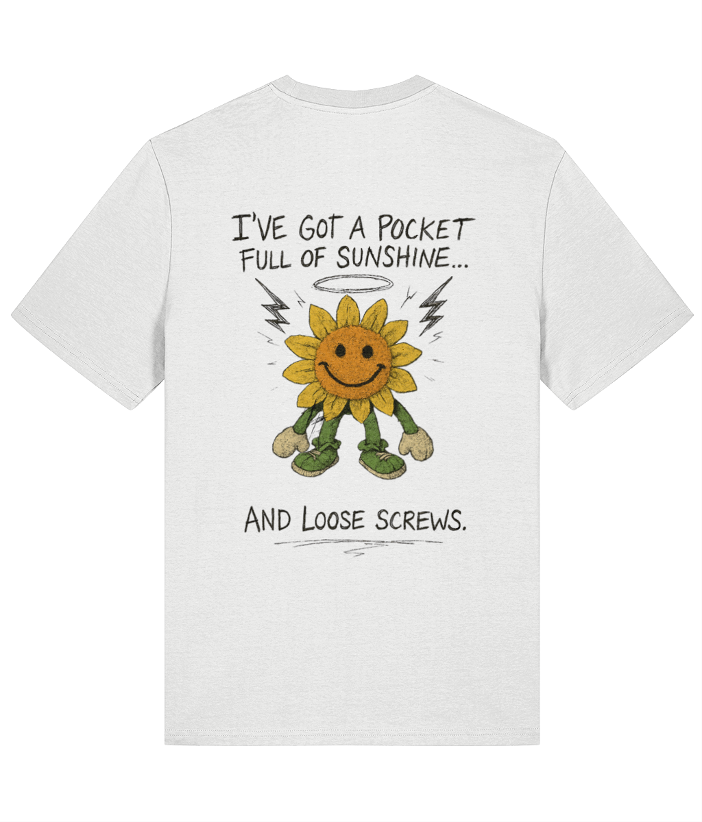 Pocket Full of Sunshine Unisex organic cotton t-shirt - Sunny