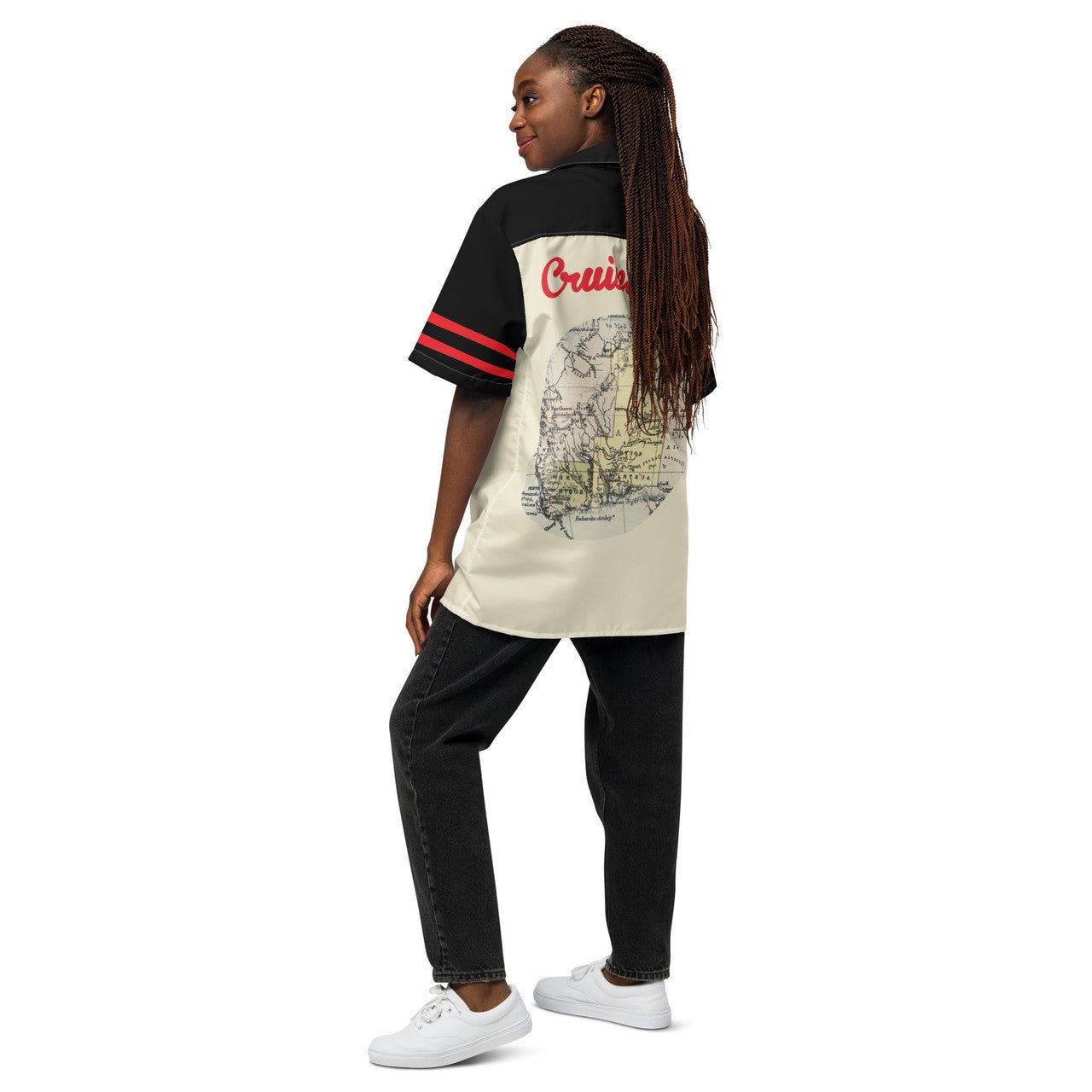 Phoebe Buffay Inspired Cruise Line Bowling Shirt – Friends TV Show Replica