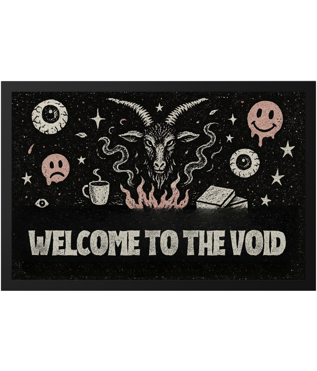Dark Humour Indoor Doormat | 4 Designs | Gothic Home Decor | 60x40cm Non-Slip