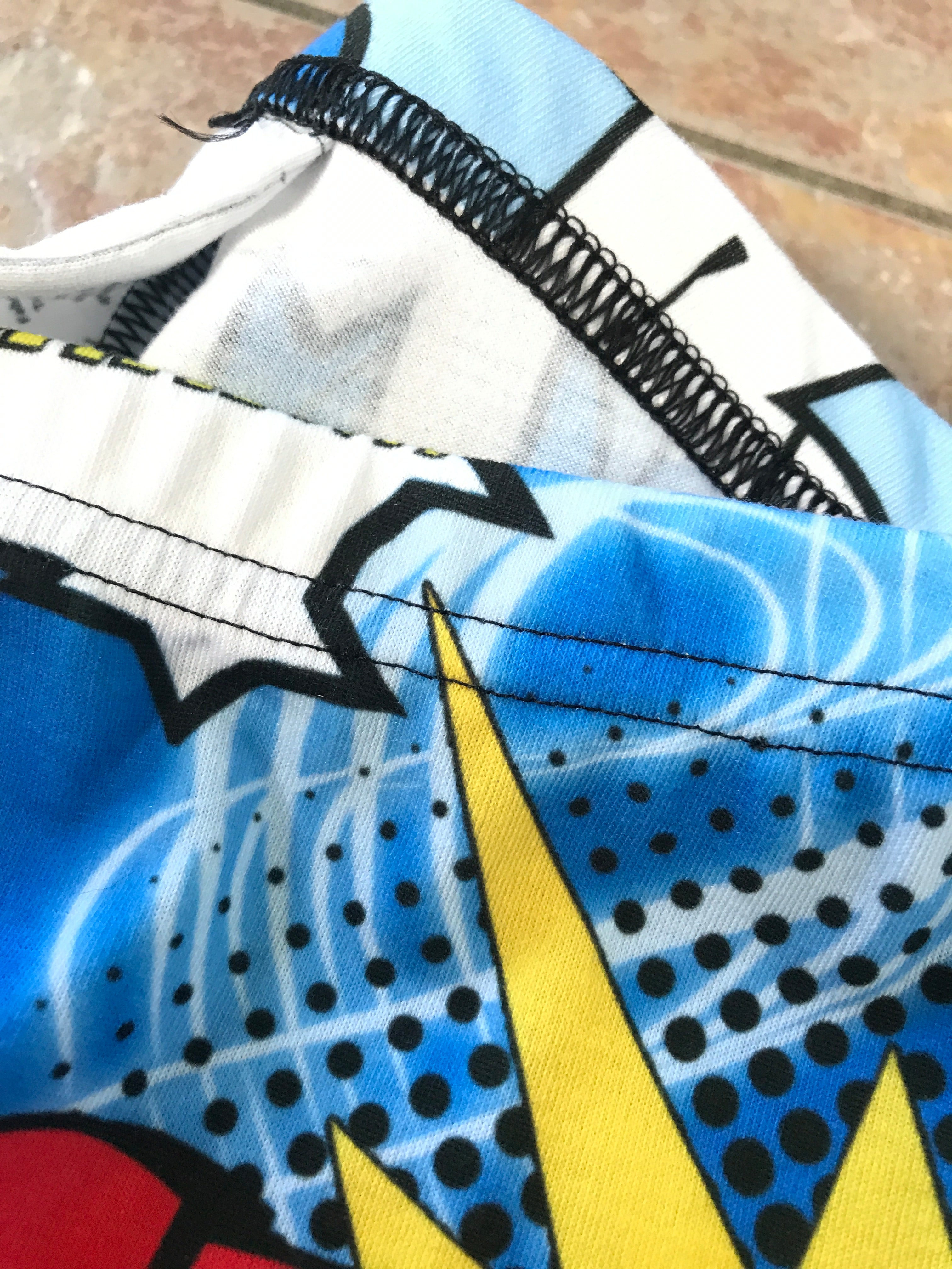 Kids Comic Pop Art Leggings – Vibrant & Durable Playwear