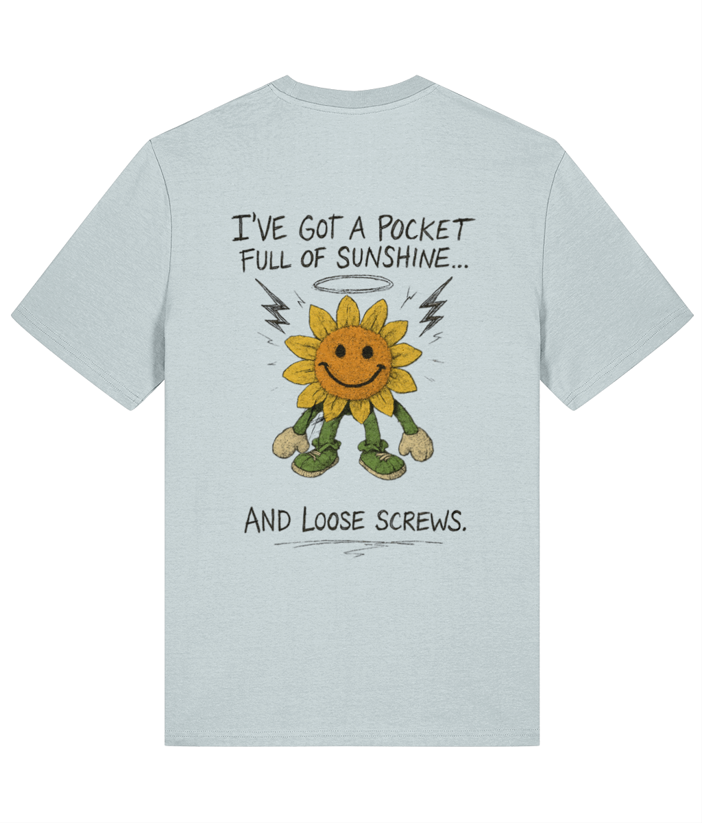 Pocket Full of Sunshine Unisex organic cotton t-shirt - Sunny