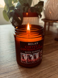 Relax With Hopper – Soy Wax Scented Candle | Coffee & Contemplation Vibes