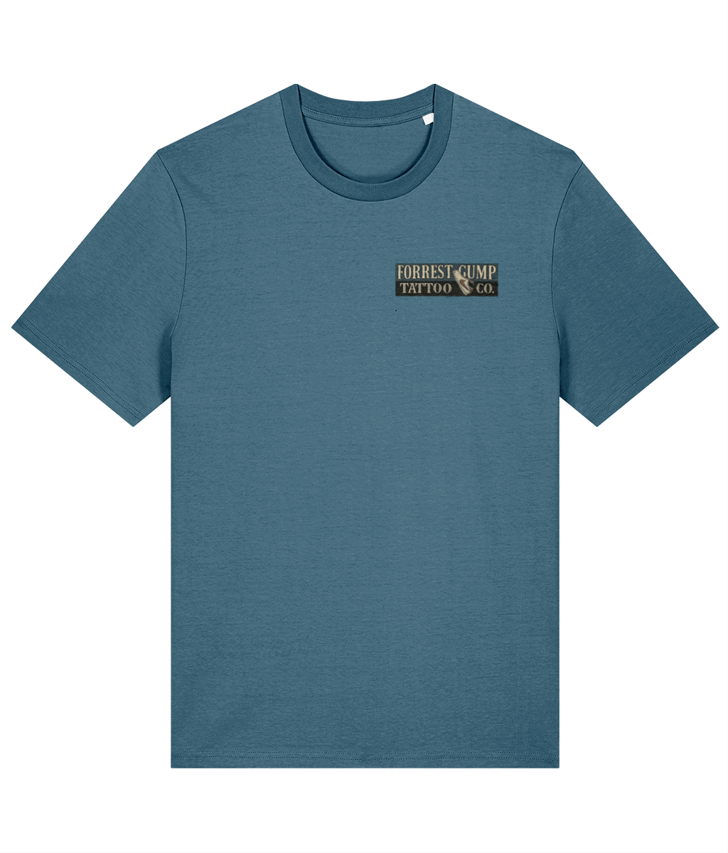 Forrest Gump Tattoo Co. T-Shirt – 2025 Reworked Edition | 100% Cotton
