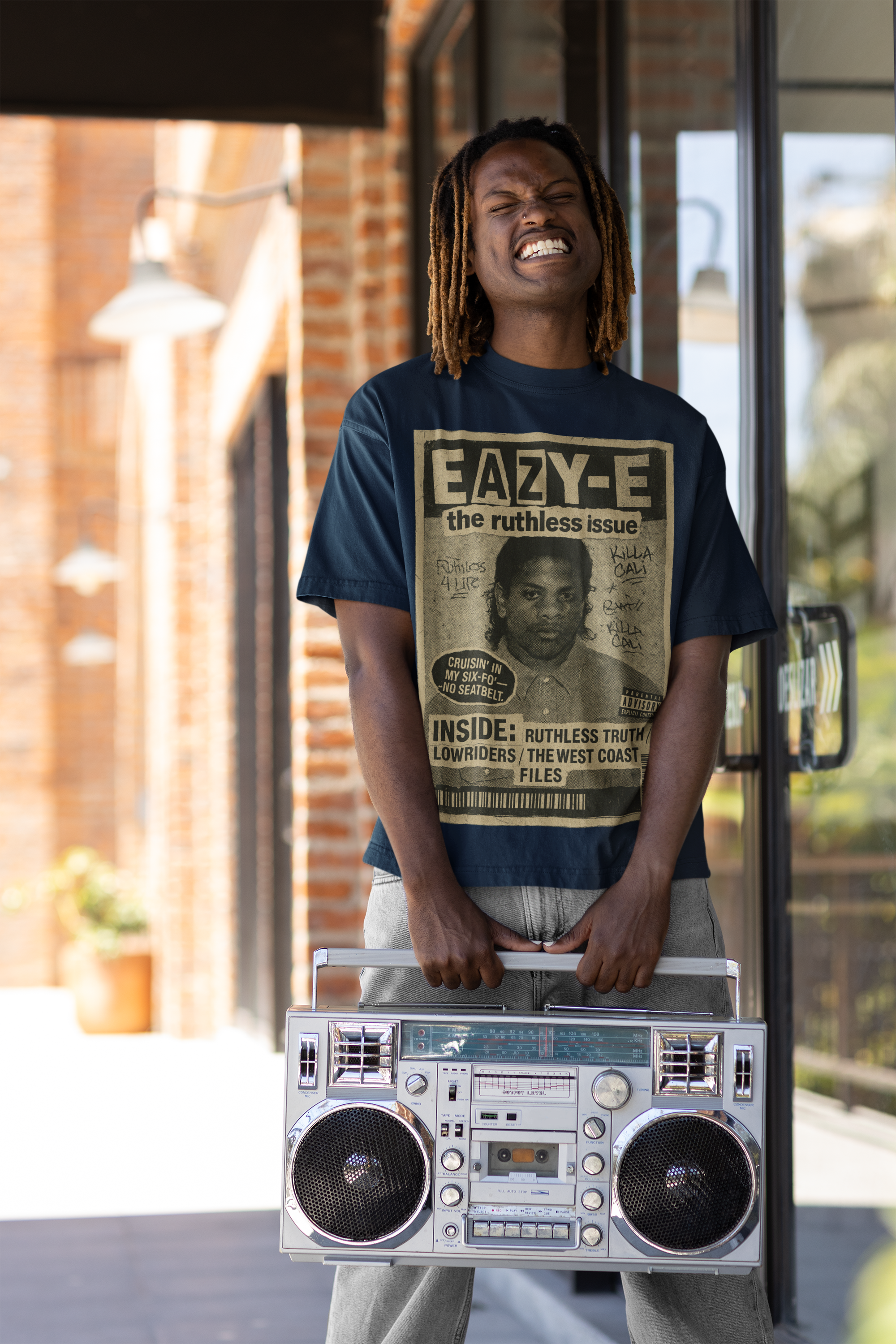 Eazy-E ‘The Ruthless Issue’ T-Shirt – 100% Cotton