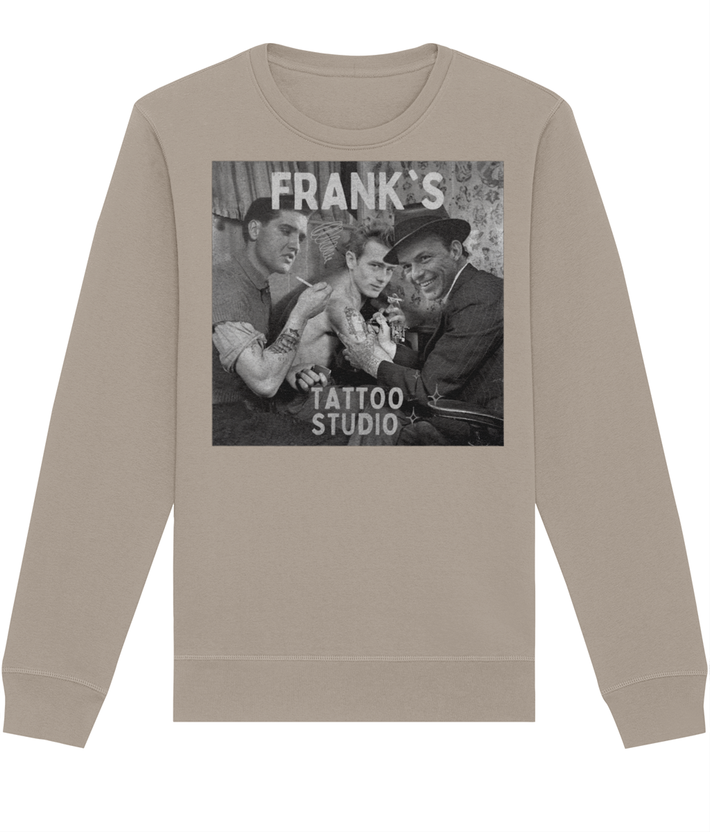 Frank’s Tattoo Studio Sweatshirt – Retro Icons Reimagined