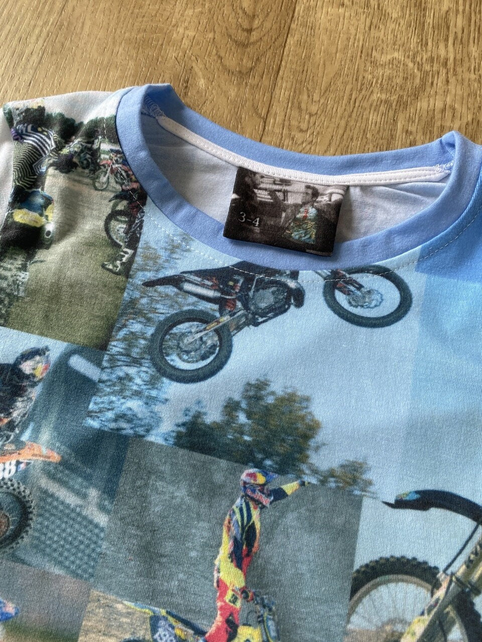 MotoX Kids Biker T-Shirt - Motocross Bikes