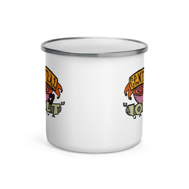 Central Jolt Coffee Enamel Mug – Friends Central Perk Inspired Collectible