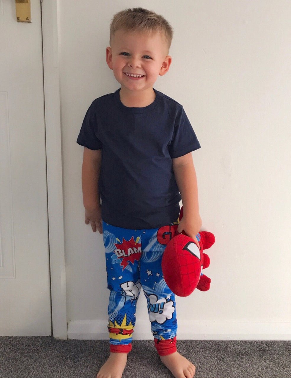 Kids Comic Pop Art Leggings – Vibrant & Durable Playwear